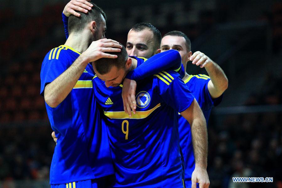 (SP)BOSNIA AND HERZEGOVINA-ZENICA-FUTSAL-FIFA WORLD CUP-QUALIFICATION