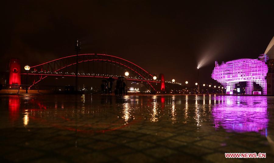 AUSTRALIA-SYDNEY-BRIDGE-CHINESE NEW YEAR-CELEBRATION