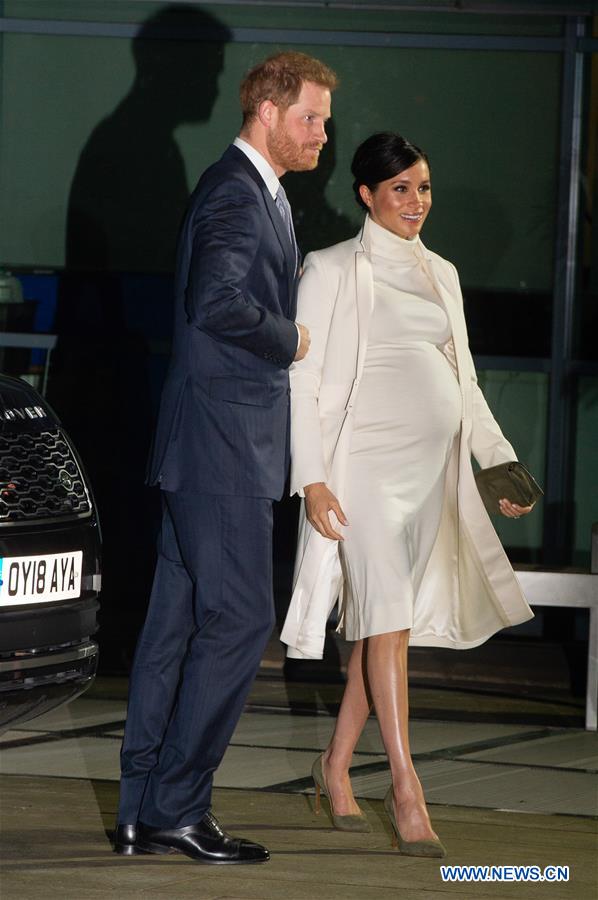 BRITAIN-LONDON-DUKE AND DUCHESS OF SUSSEX-THE WIDER EARTH-GALA PERFORMANCE