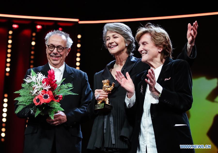 GERMANY-BERLIN-BERLINALE-HONORARY GOLDEN BEAR-CHARLOTTE RAMPLING