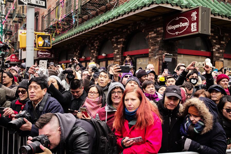 U.S.-NEW YORK-CHINATOWN-LUNAR NEW YEAR-PARADE