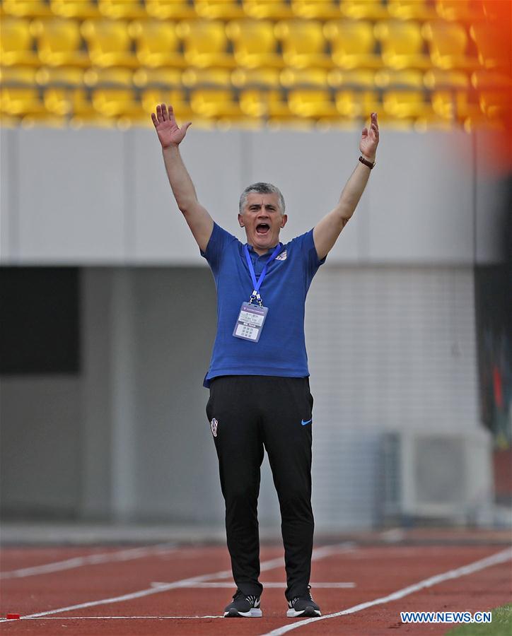 (SP)CHINA-WUHAN-FOOTBALL-INTERNATIONAL WOMEN'S FOOTBALL TOURNAMENT WUHAN 2019-3RD PLACE FINAL-RUSSIA VS CROATIA