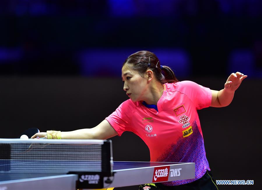 (SP)HUNGARY-BUDAPEST-TABLE TENNIS-WORLD CHAMPIONSHIPS-DAY 3