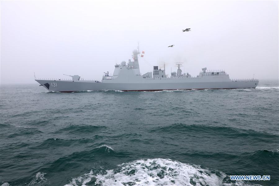 CHINA-QINGDAO-PLA NAVY-70TH ANNIVERSARY-PARADE (CN)