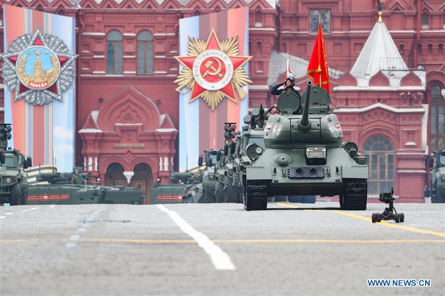 RUSSIA-MOSCOW-VICTORY DAY-PARADE