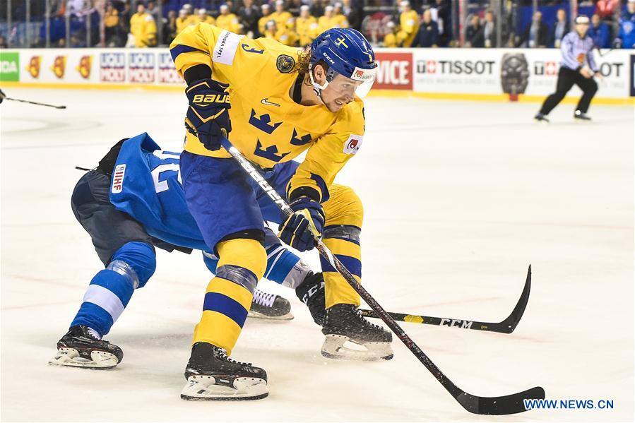 (SP)SLOVAKIA-KOSICE-ICE HOCKEY-IIHF-WORLD CHAMPIONSHIP-QUARTERFINAL-FIN VS SWE