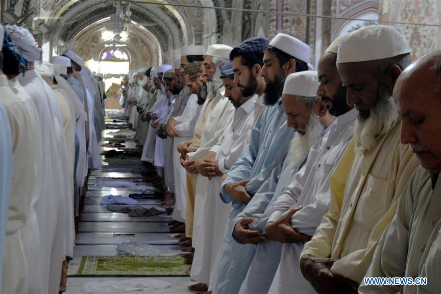 PAKISTAN-PESHAWAR-RAMADAN-LAST FRIDAY PRAYERS