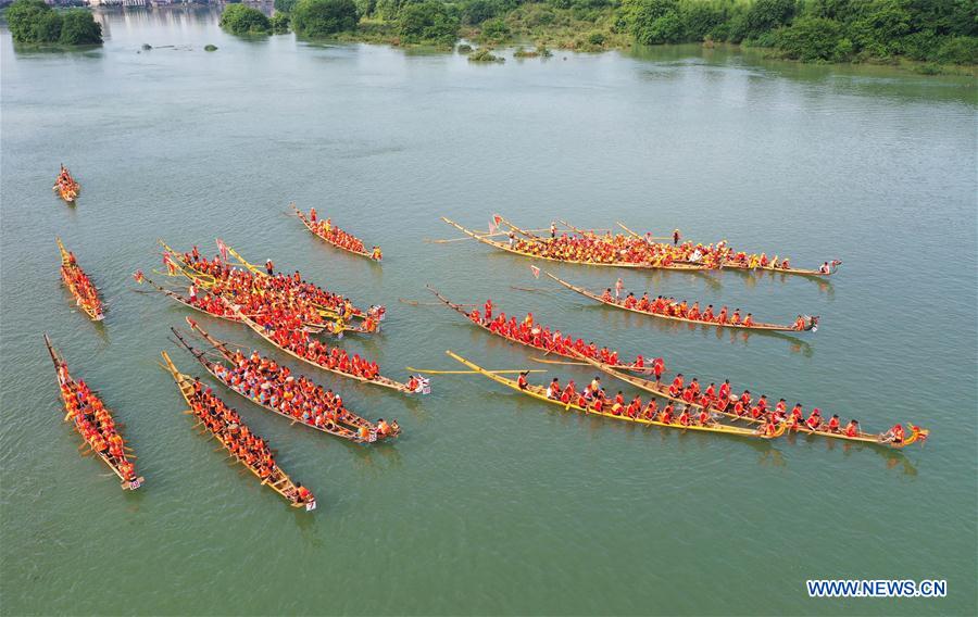 #CHINA-HUNAN-DAOXIAN-DRAGON BOAT RACE (CN)