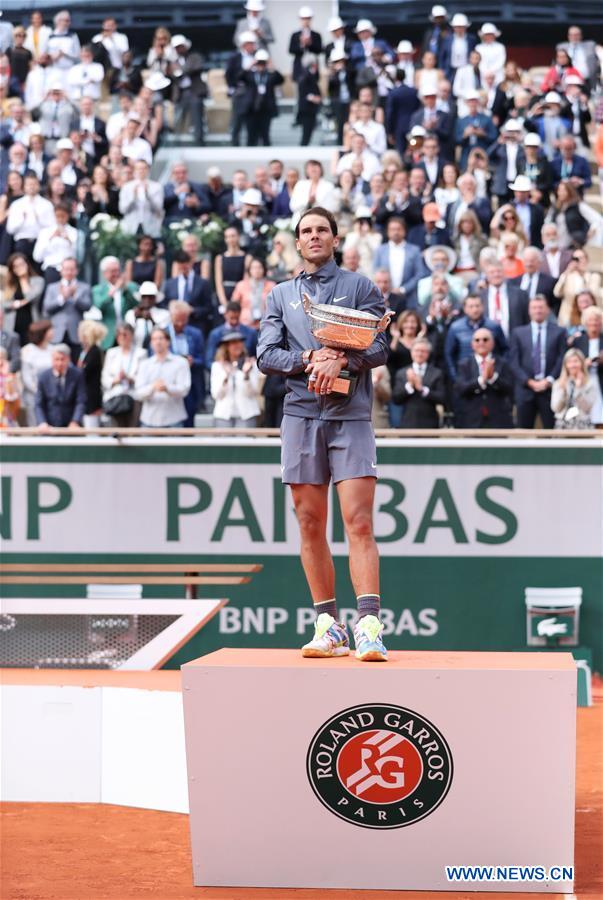 (SP)FRANCE-PARIS-TENNIS-ROLAND GARROS-MEN'S SINGLES-FINAL