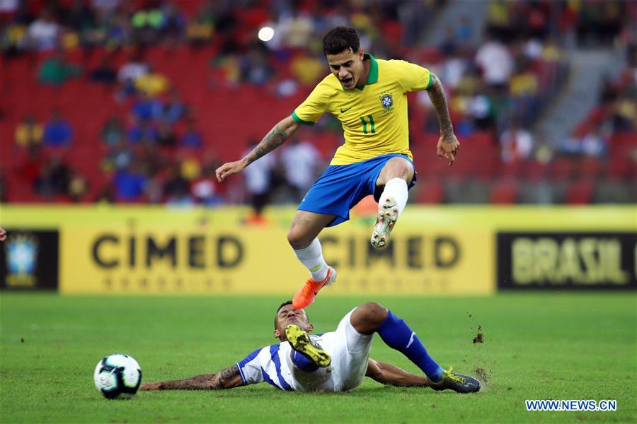 (SP)BRAZIL-PORTO ALEGRE-SOCCER-FRIENDLY MATCH-BRAZIL VS HONDURAS