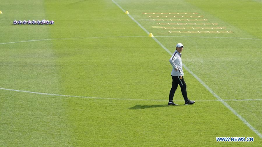 (SP)FRANCE-MONTPELLIER-2019 FIFA WOMEN'S WORLD CUP-ROUND OF 16-CHINA-TRAINING SESSION