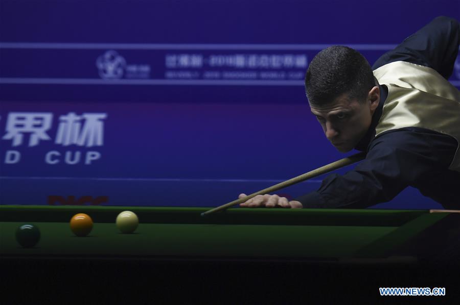 (SP)CHINA-JIANGSU-WUXI-SNOOKER WORLD CUP(CN)