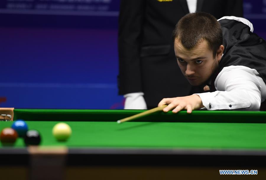 (SP)CHINA-JIANGSU-WUXI-SNOOKER WORLD CUP(CN)