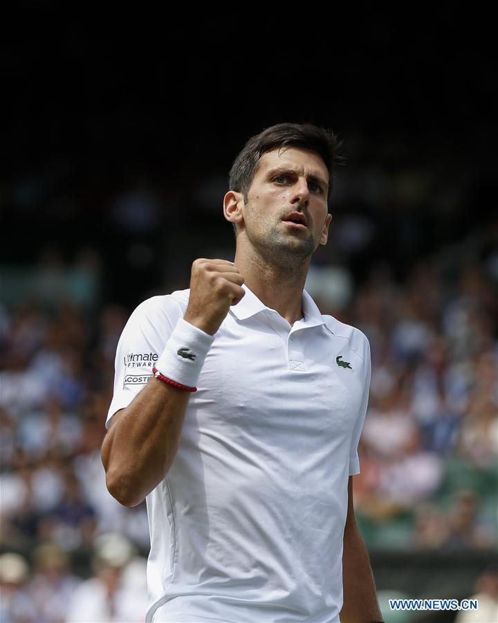 (SP)BRITAIN-LONDON-TENNIS-WIMBLEDON-DAY 9