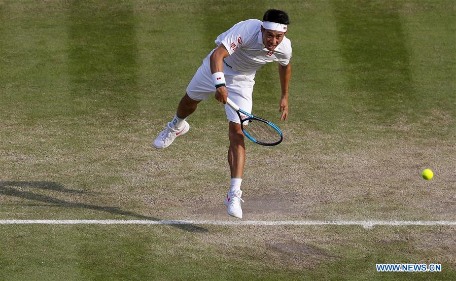 (SP)BRITAIN-LONDON-TENNIS-WIMBLEDON-DAY 9