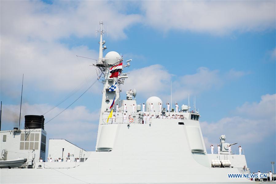 EGYPT-ALEXANDRIA-CHINESE MISSILE DESTROYER "XI