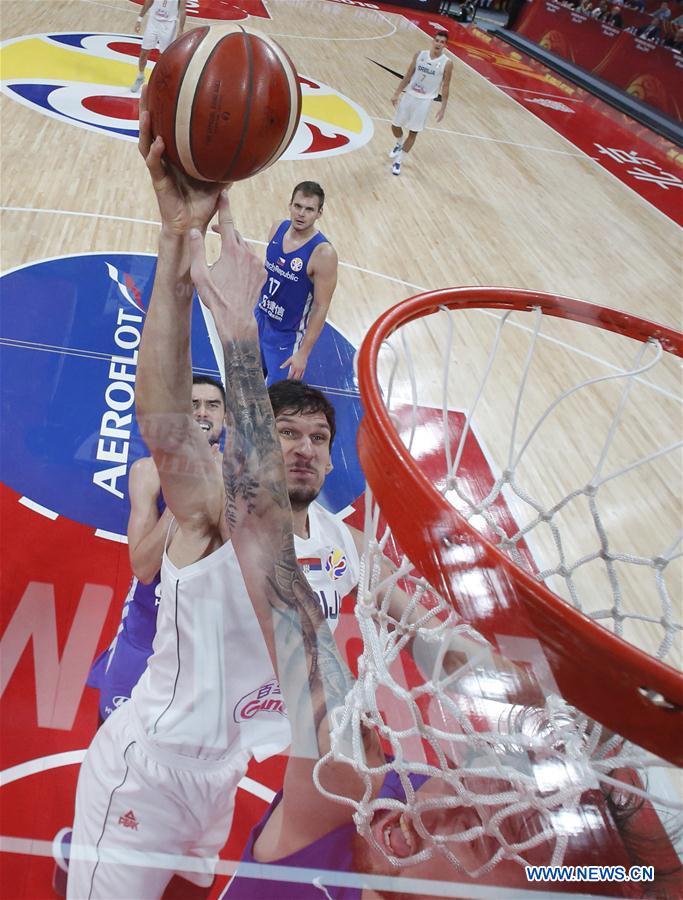 (SP)CHINA-BEIJING-BASKETBALL-FIBA WORLD CUP-CZE VS SRB (CN)