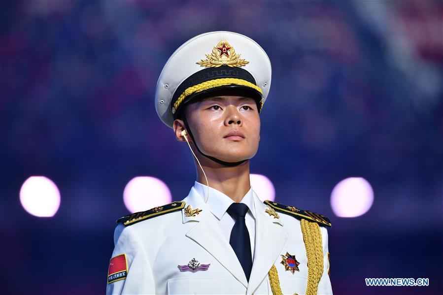 (SP)CHINA-WUHAN-7TH MILITARY WORLD GAMES-OPENING CEREMONY