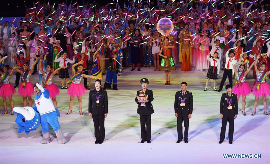 (SP)CHINA-WUHAN-7TH MILITARY WORLD GAMES-CLOSING CEREMONY