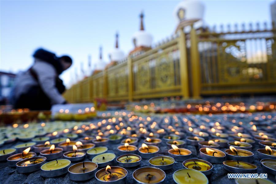 CHINA-QINGHAI-XINING-BUTTER LAMP FESTIVAL (CN)