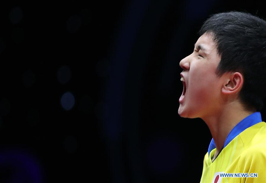 (SP)CHINA-CHENGDU-TABLE TENNIS-ITTF MEN'S WORLD CUP-QUARTERFINAL(CN)