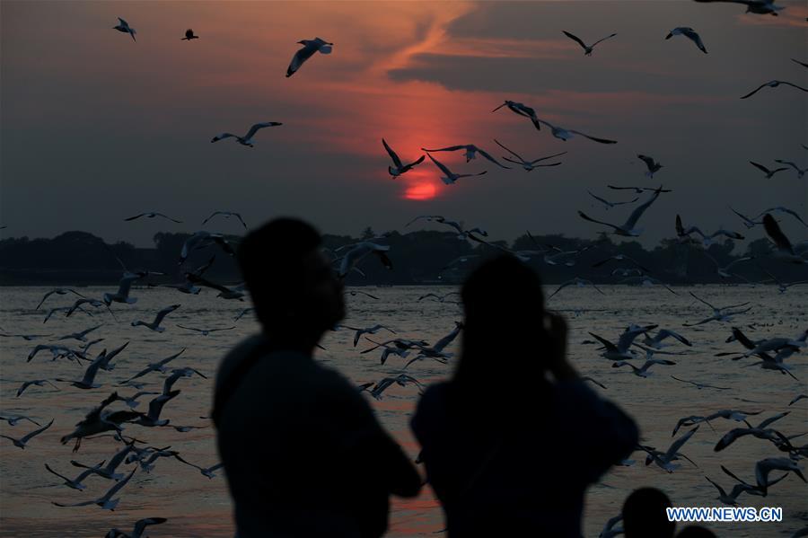 MYANMAR-YANGON-SUNSET