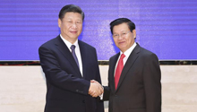 Chinese president meets Lao PM on ties