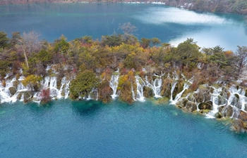 Scenery of Jiuzhaigou National Park in China's Sichuan