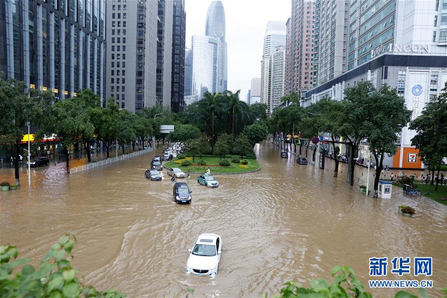 （環(huán)境）（5）臺風(fēng)“艾云尼”攜雨襲廣州