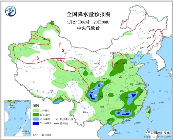 周末雨不休！南北方同迎大范圍降水