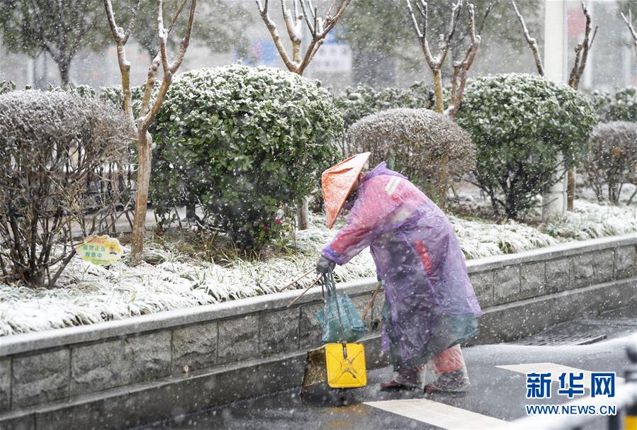 （聚焦疫情防控）（6）武漢迎來(lái)雨雪降溫天氣