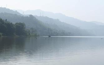 秋季美麗生態(tài) 三峽蓄水現(xiàn)平湖美景