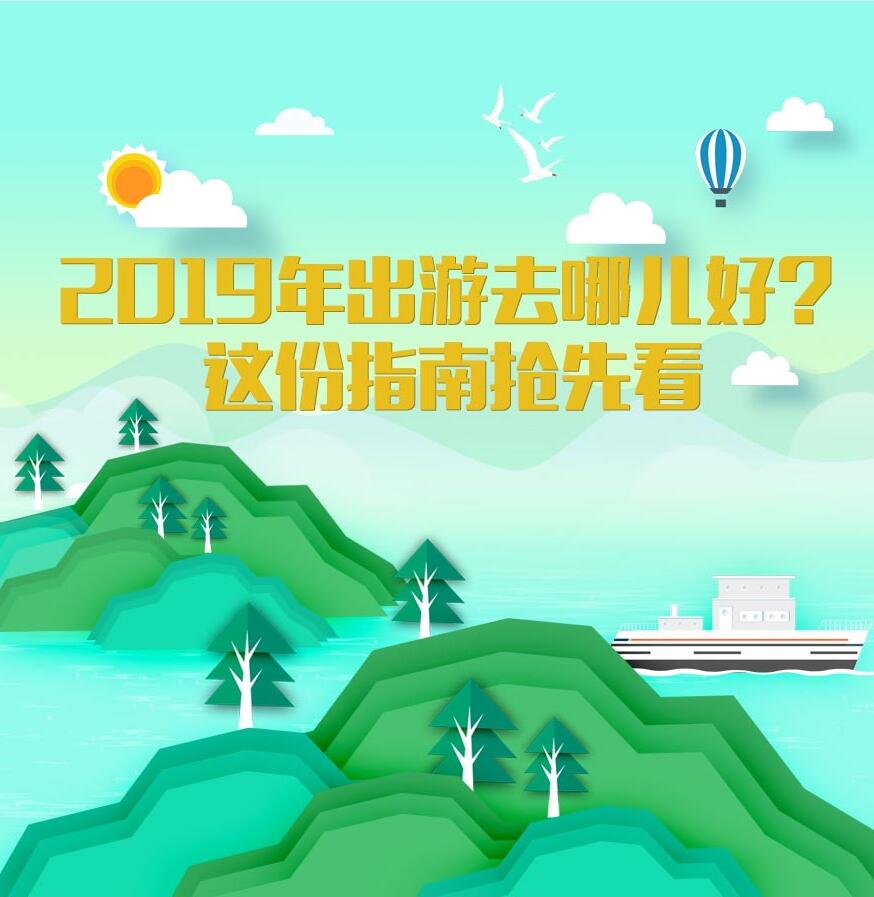 2019年出游去哪兒好？這份指南搶先看