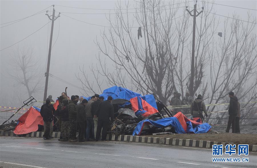 （國際）（1）印控克什米爾地區(qū)自殺式襲擊事件死亡人數(shù)升至40余人