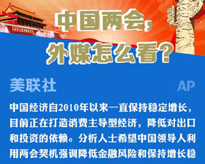 中國(guó)兩會(huì)，外媒怎么看？